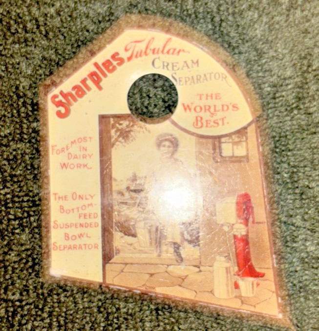Antique Sharples Tubular Cream Separator Pot & Pan Scraper *West Chester, PA*