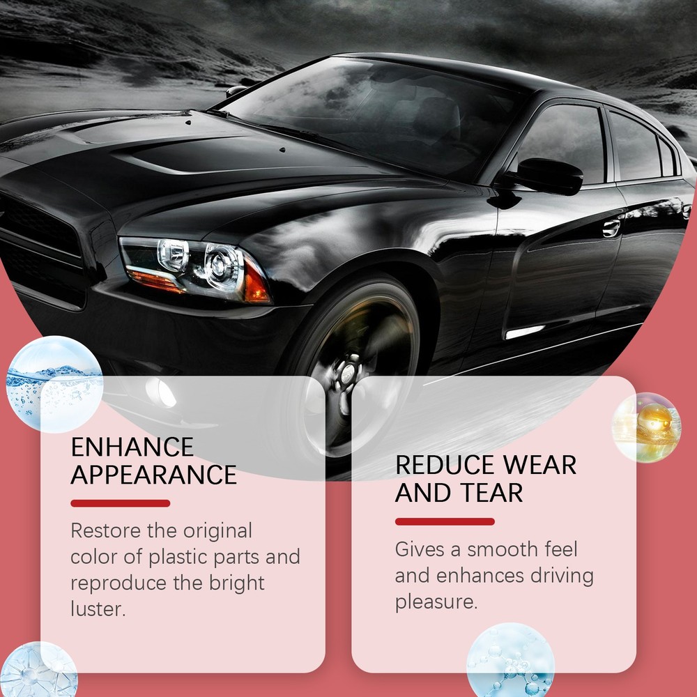 car bla plastic retreading ant interior dashboard