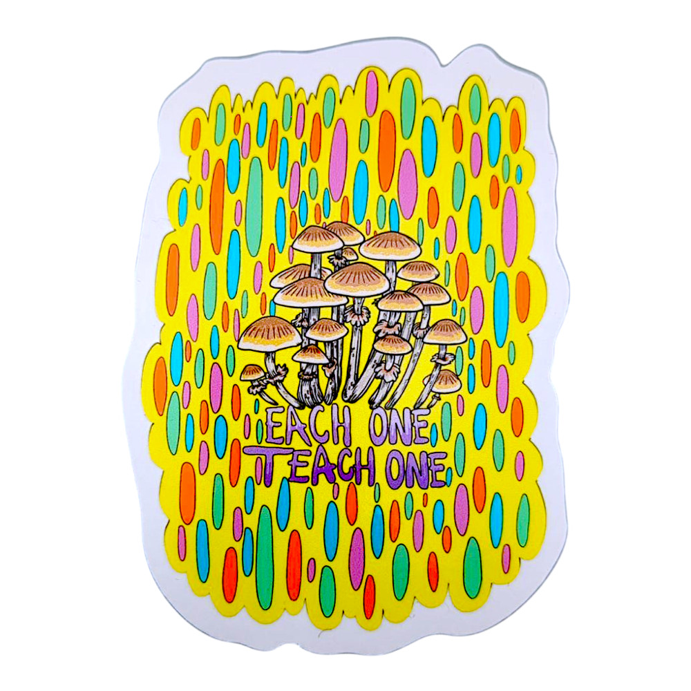 Vincent Gordon Each One Teach One Sticker