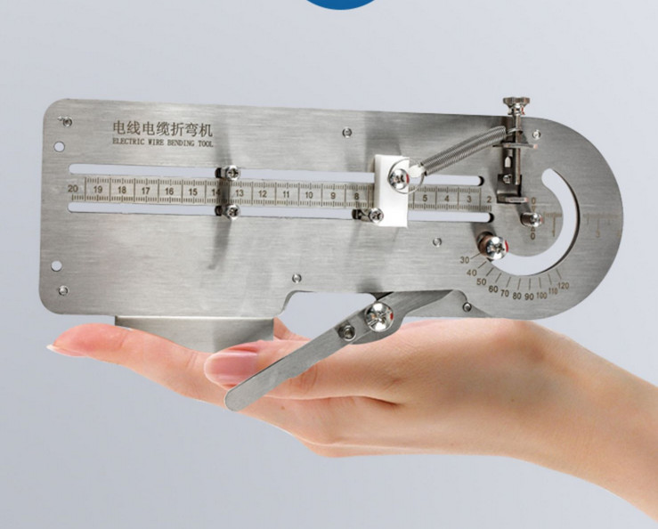 Manual Wire Cable Bending Machine for Bending  2.5-25 Square Wires Cables