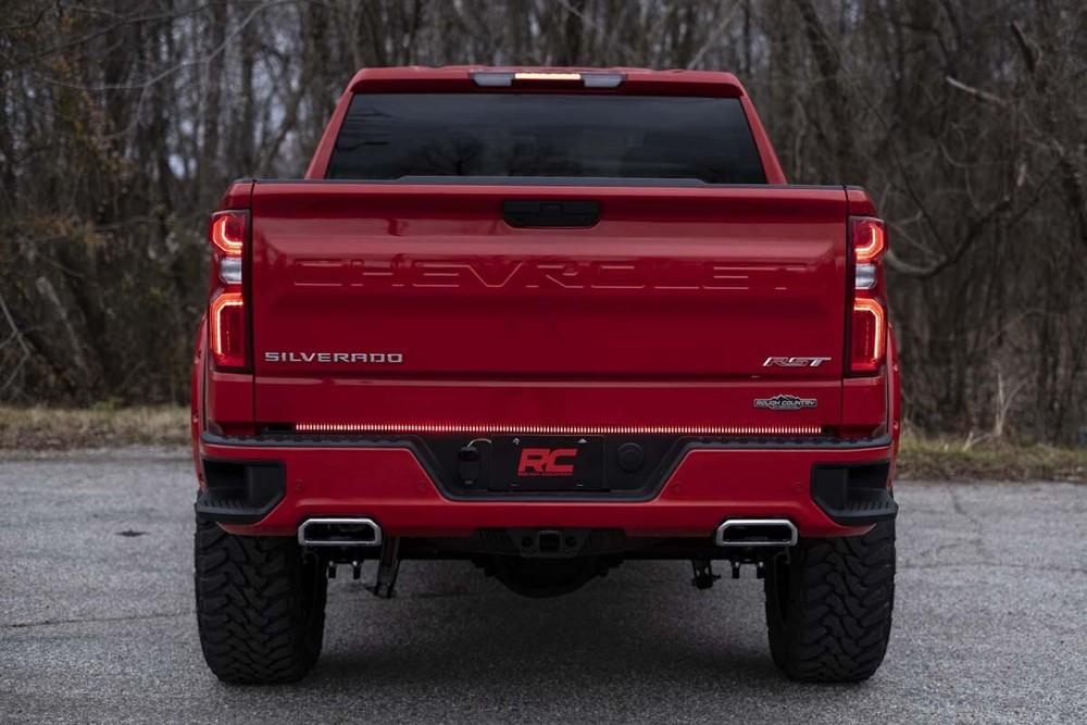 Rough Country Multi-Function 49" Quad Row LED Tailgate Light Bar; 78849