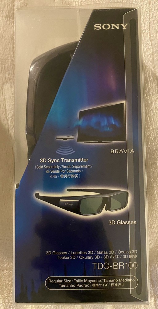 NEW Sony 3D Glasses: Model TDG-BR100