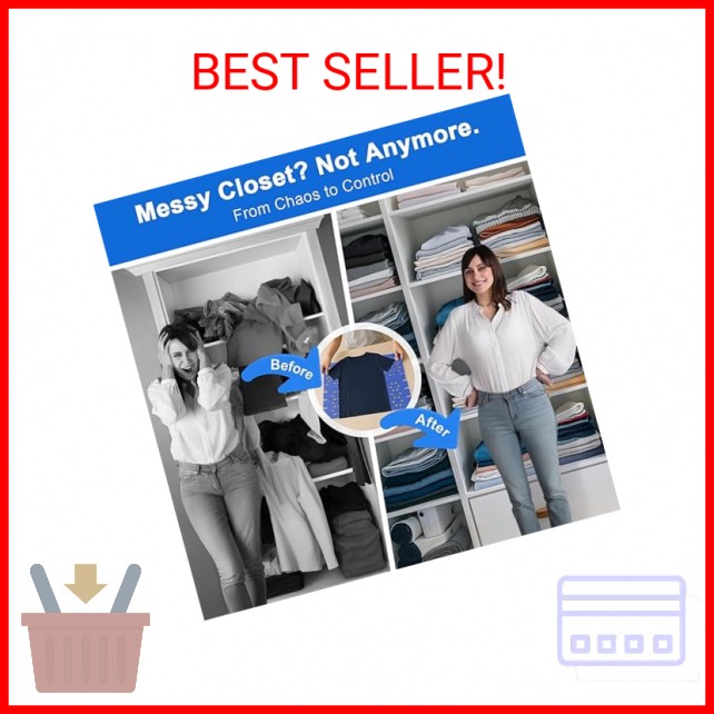 BoxLegend Shirt Folder Board Tshirt Clothes Folder Folding Board Durable Laundry