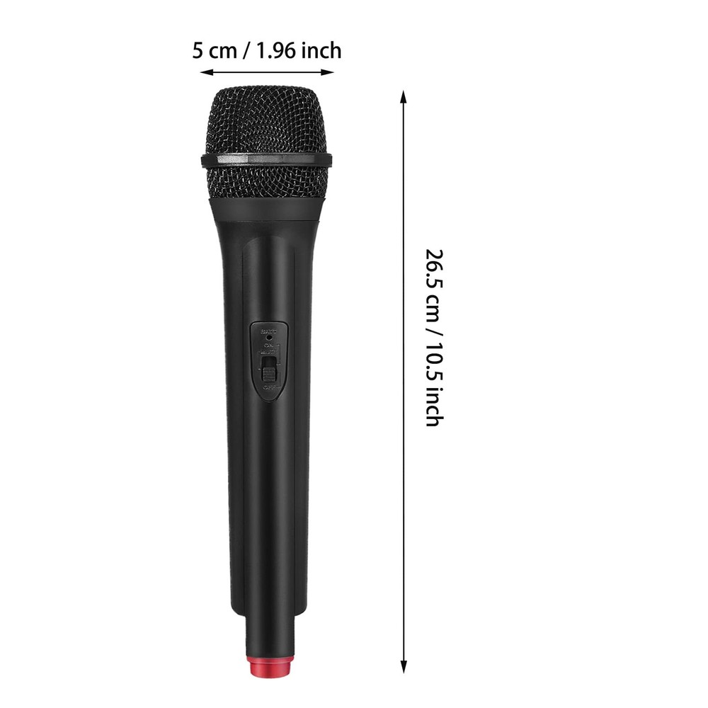 Fake Microphone Plastic Realistic Microphone Simulate Speech Practice Prop