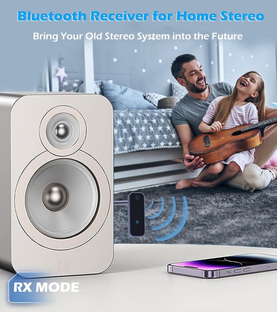 Bluetooth 5.3 Transmitter Receiver, Bluetooth Transmitter for