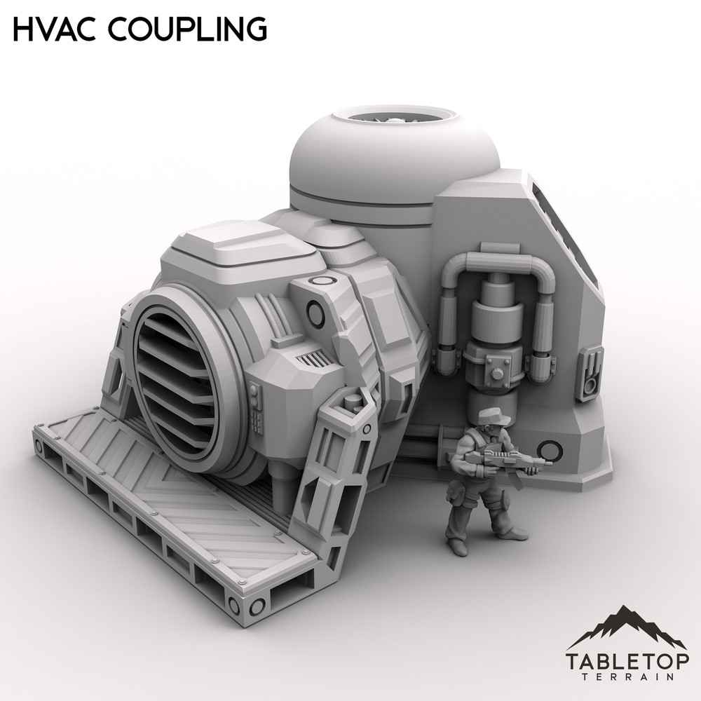 HVAC Coupling - Grimdark Gothic Wargaming Tabletop