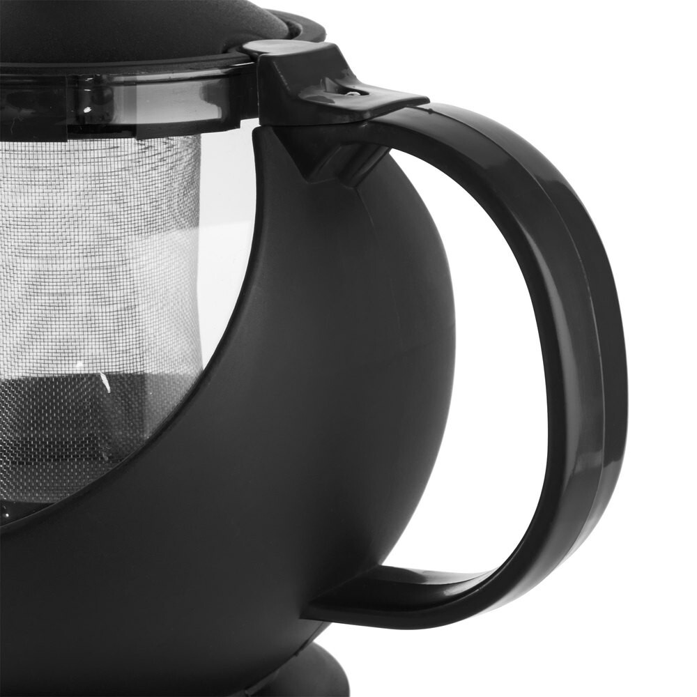 25 oz Tempered Glass Teapot Hot Tea Maker with Stainless Steel Infuser