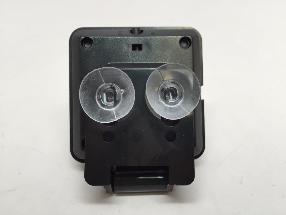 MARINE BOAT BLACK BRACKET & SUCTION CUPS ADJUSTABLE BUILT-IN COMPENSATION SYSTEM
