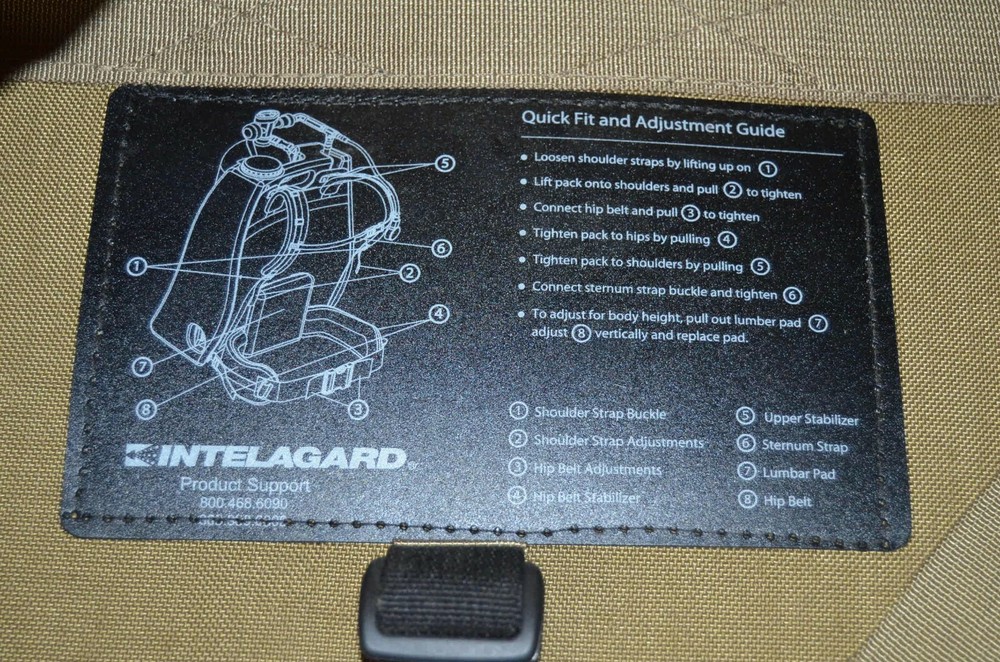 Intelagard Macaw Portable Compressed Air Foam System Decon Unit **Harness Only**