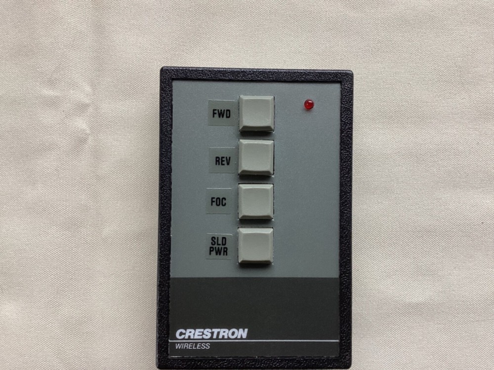 Crestron Electronics Model W4-Slide Projector Receiver & Wireless Remote Control