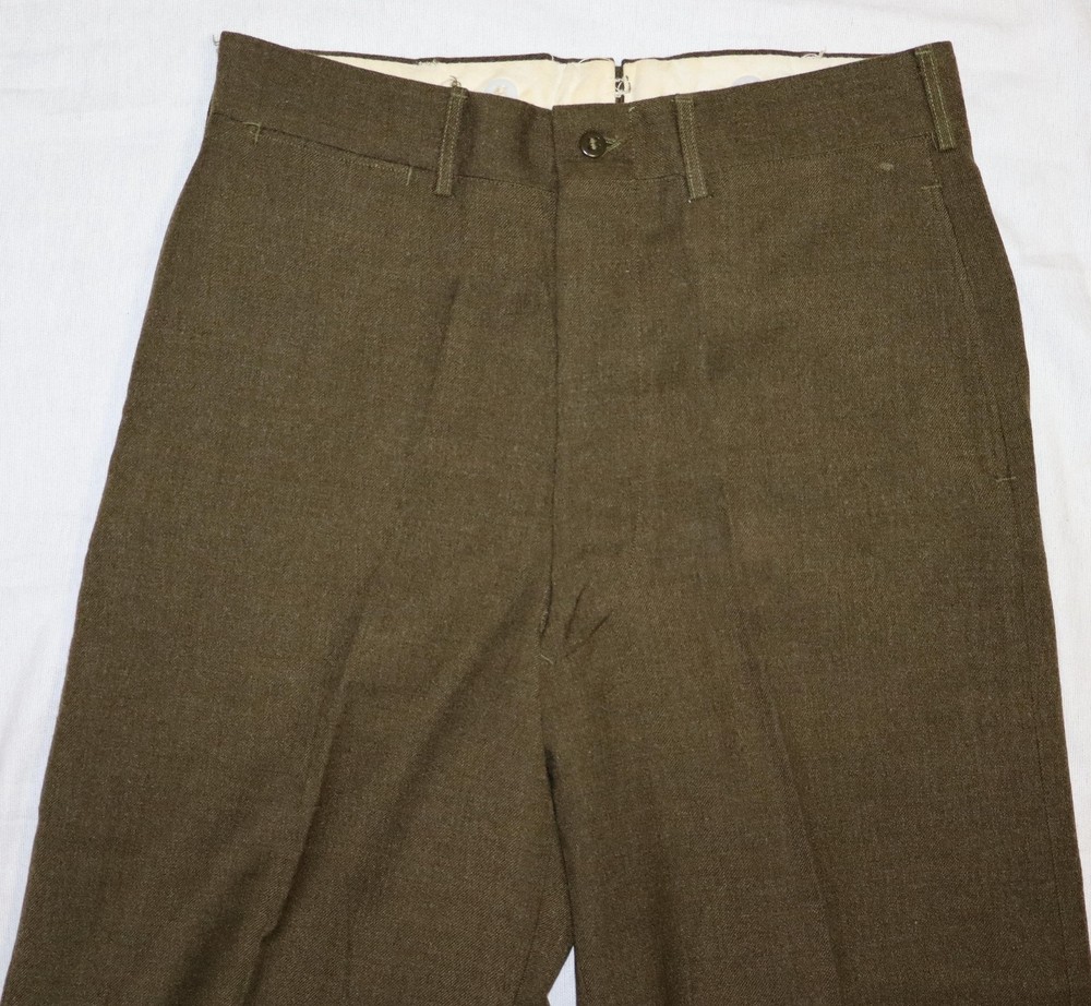 ORIGINAL POST WWII WOOL FIELD TROUSERS