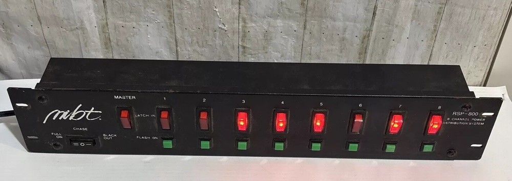 MBT RSP-800 8 Channel Power Distribution System Part (UNTESTED) *READ*