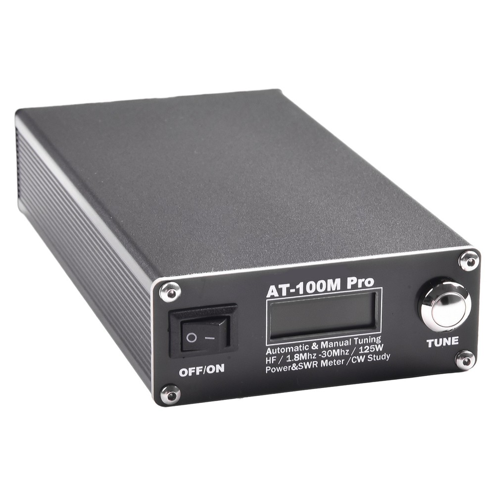 Customizable AT100M Pro Antenna Tuner with Advanced Parameter Settings