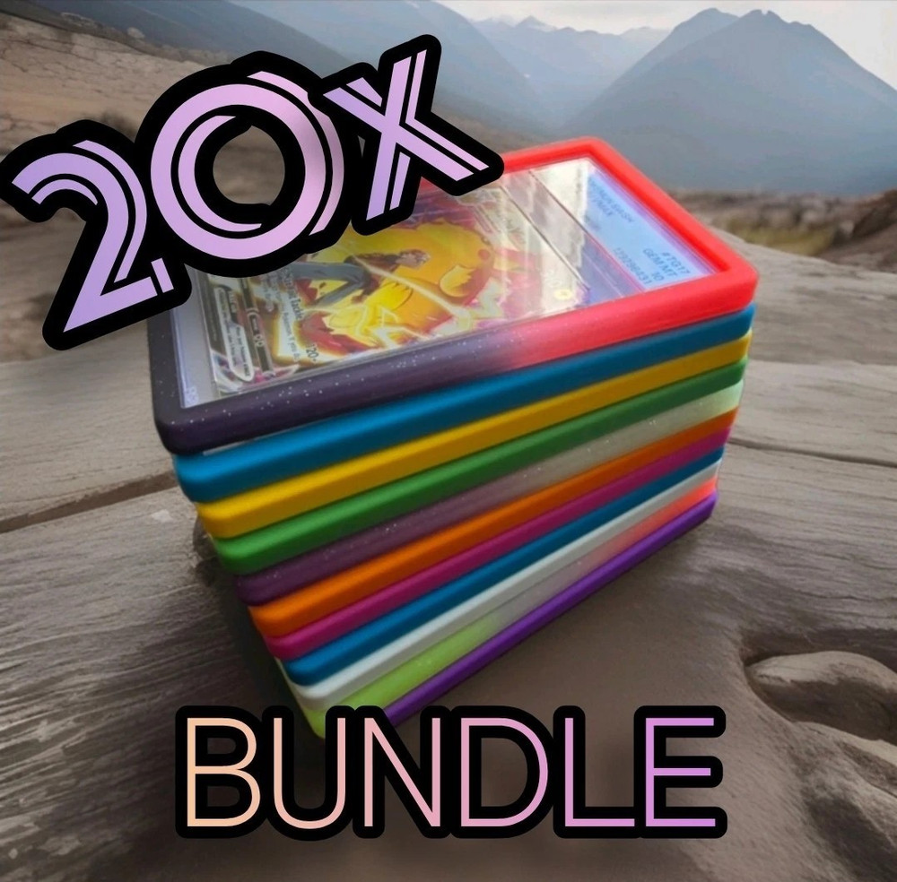 20x Variety PACK PSA Graded Card Slab Gradient Bumper Pokemon Guard Protector