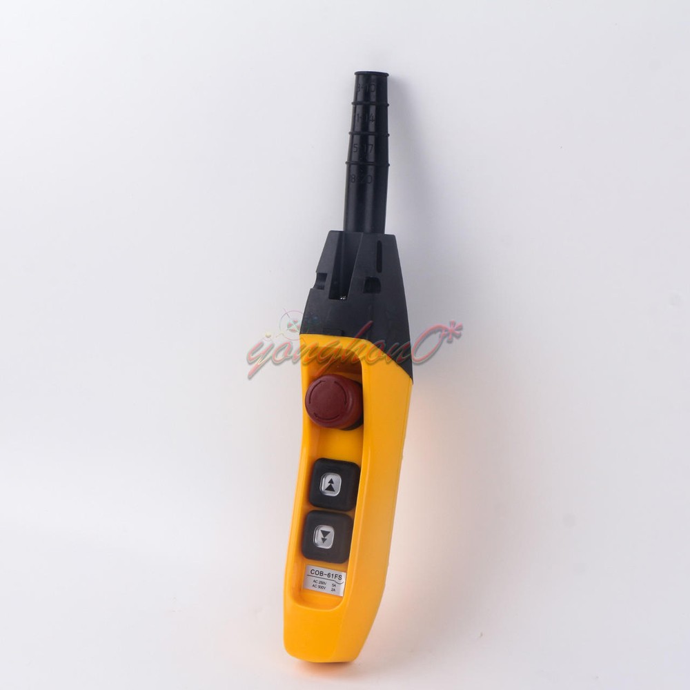 1PC NEW Crane Hoist Control Button switch double speed COB-61FS COB
