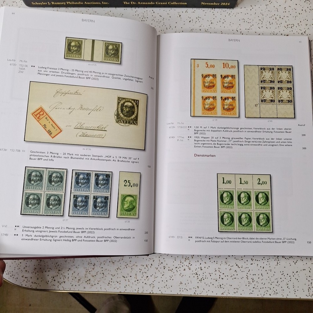 Heinrich Kohler-Auktion 380 Deuschland 1849-2000 March 2023 German