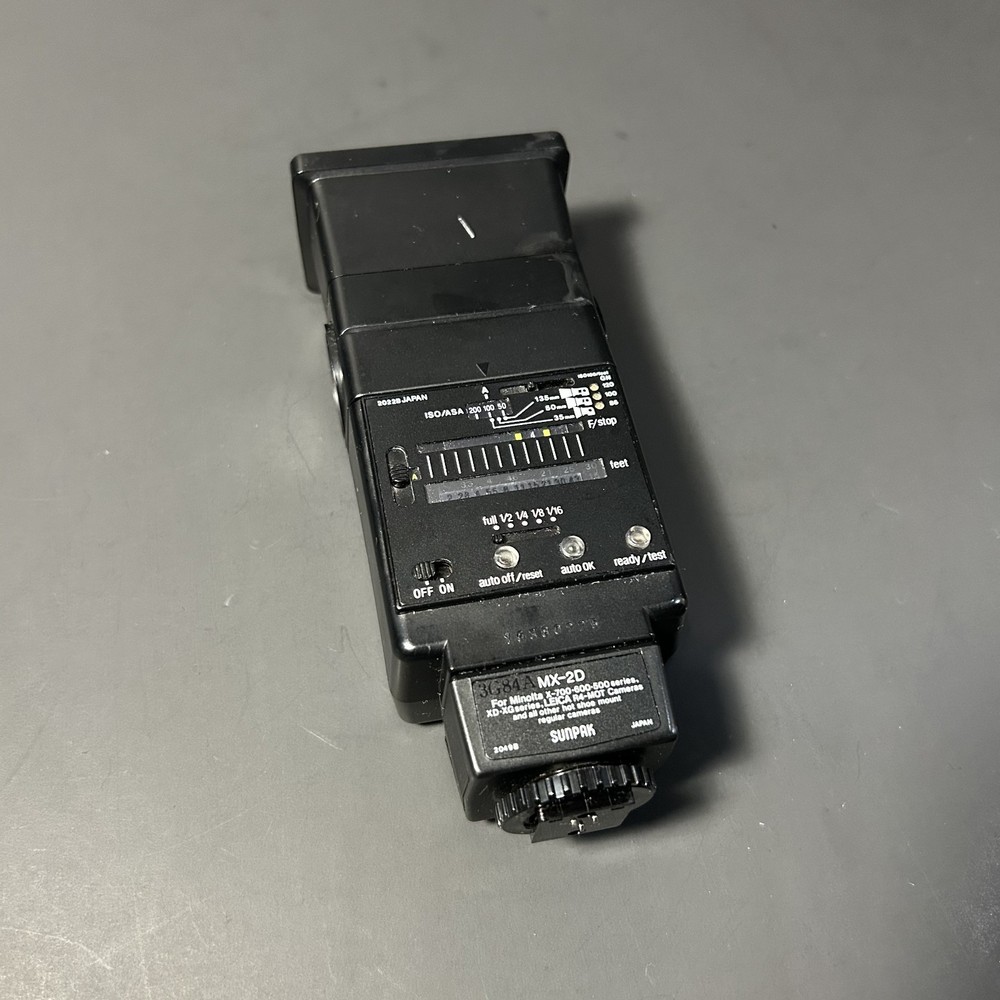 SUNPAK Auto 26DX THYRISTOR Electronic Camera Flash Unit Tested & Working