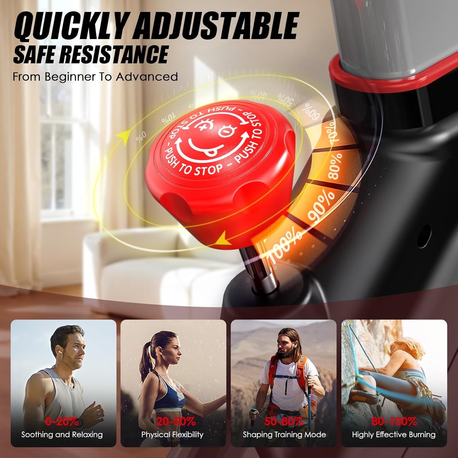 Exercise Bike Indoor Cycling Bike Fitness Stationary Bike Magnetic Resistance