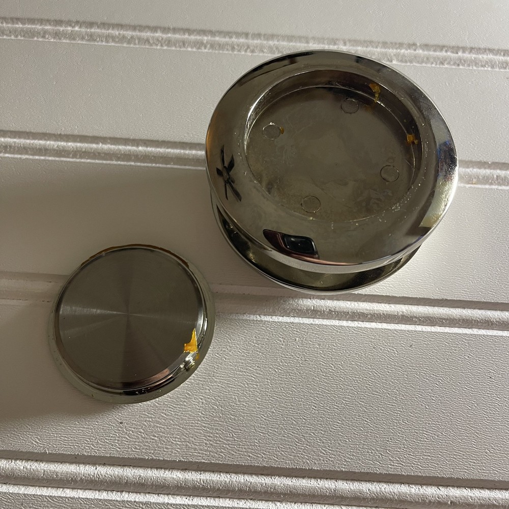Dansk Nickle Plated Clock 723010