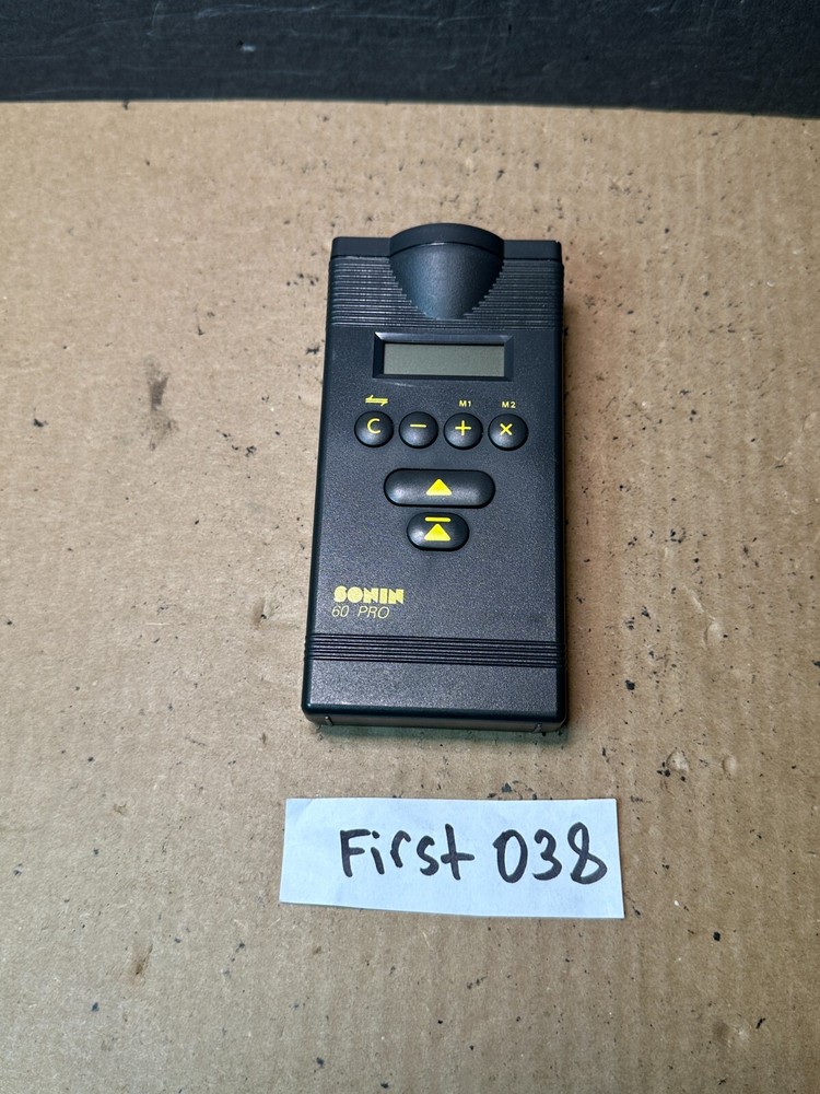 SONIN 60 Pro Electronic Sonar Distance Measuring Tool w/ Case TESTED