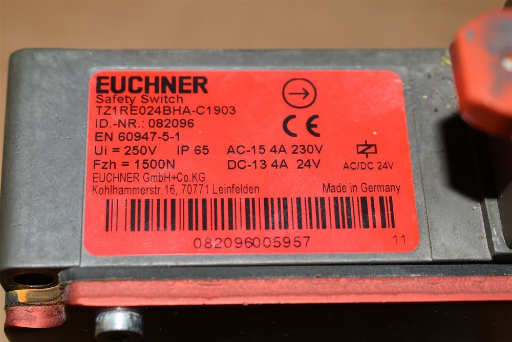Euchner Safety Switch TZ1RE024BHA-C1903