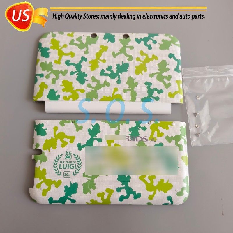Front + Back Housing Shell Case Cover Replace For Nintendo 3DS XL/LL Old Console