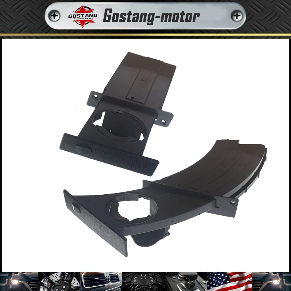 Pair Left Right Driver Passenger Side Front Cup Holder Fit For BMW E60 E61