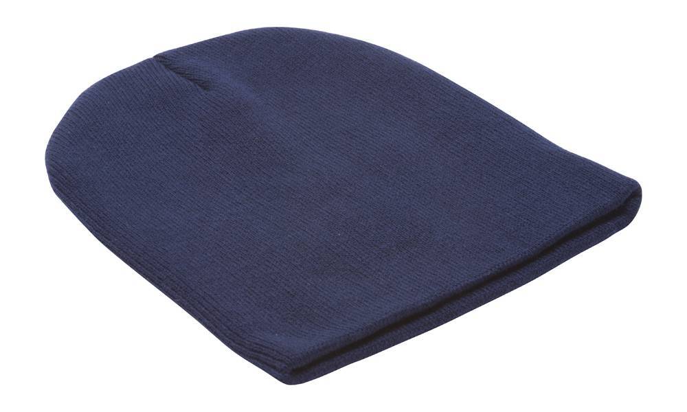 Knitted Cap Cuffless Beanie