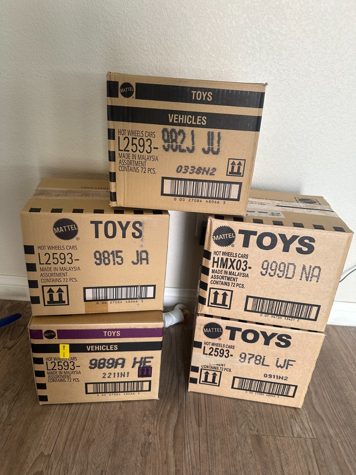 Hot Wheels  CASE of random 72 cars FANTASY CARS ONLY  2005-2024