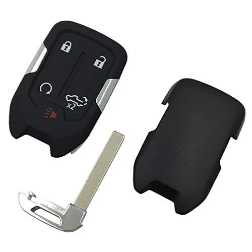 Replacement Smart Keyless Entry Remote Control Key Fob Case Cover for 5 Button