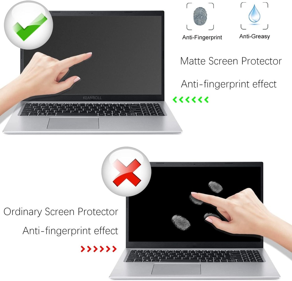 Apple MacBook Pro 15 Matte Anti Glare Screen Protector 3 Pack LCD Protective