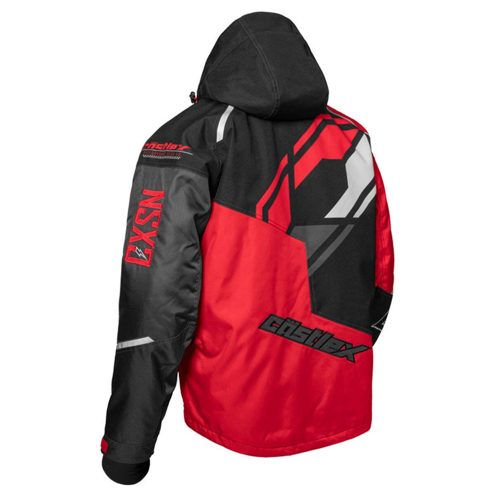 Castle X Code G4 Snowmobile Jacket - Red/Black