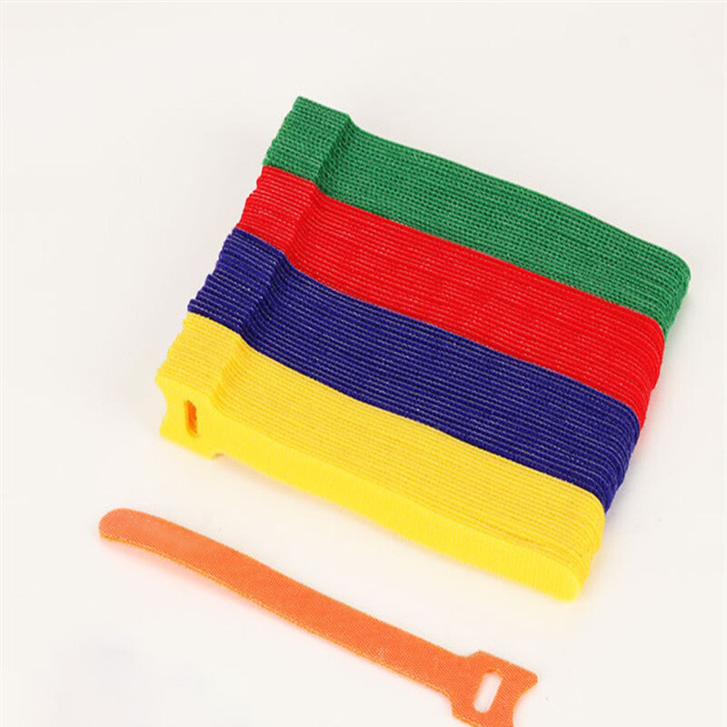 Adjustable Releasable Reusable Hook And Loop Cable Ties, Cable Tidy Strapping