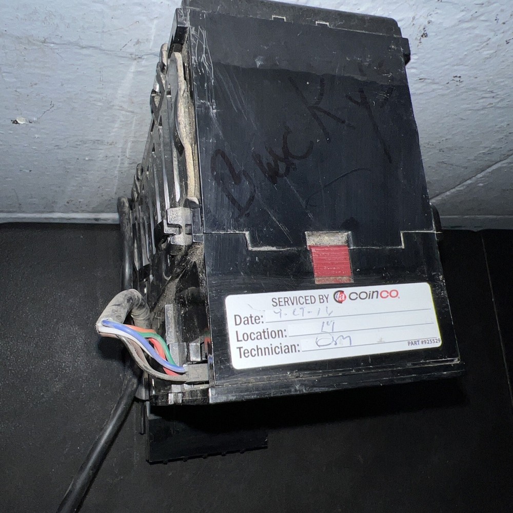 Coinco Vantage VL61B44US00 110/24 Volt Bill Validator (UNTESTED)