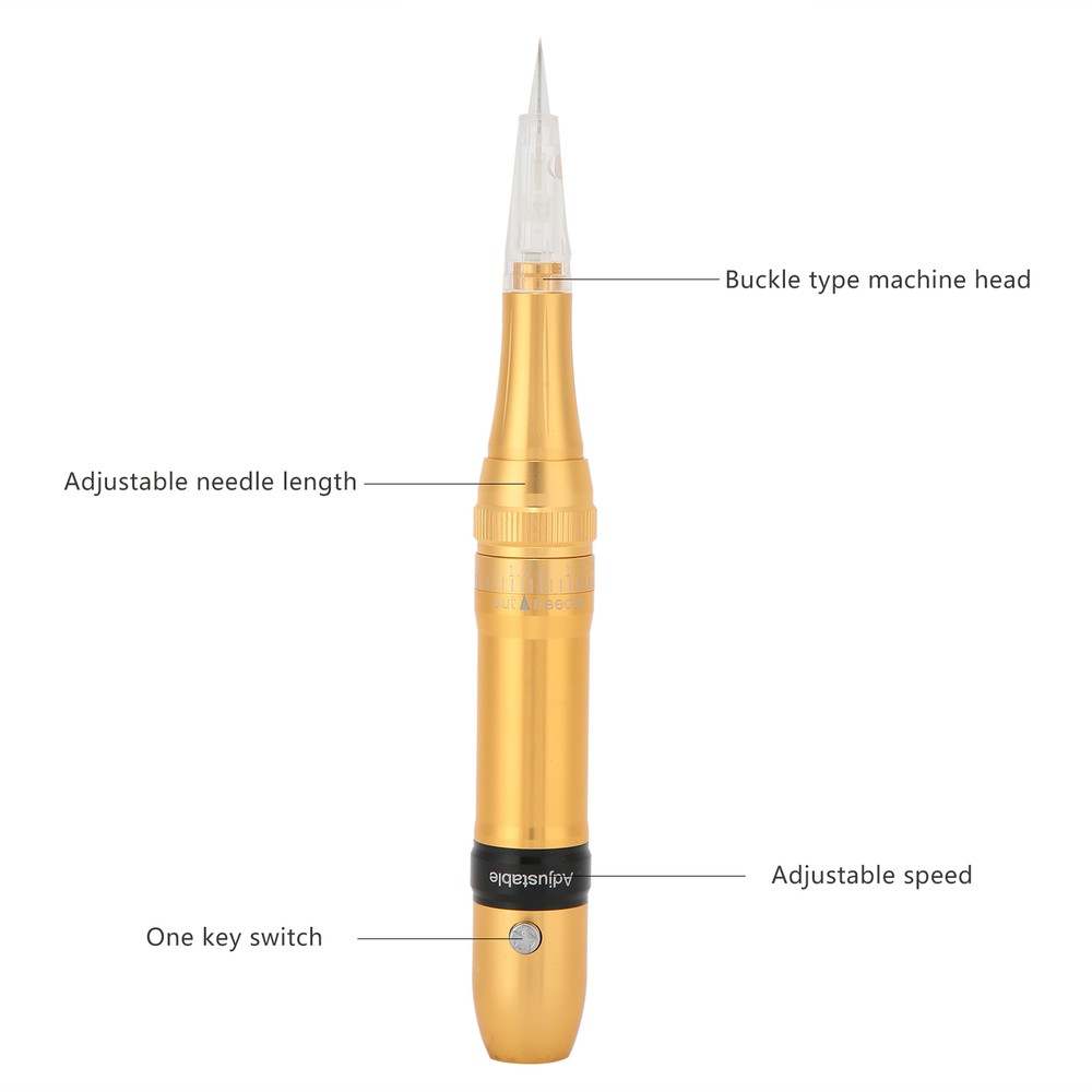 Microblading Pen SemiPermanent Eyebrow Lip  Tattoo Machine Device