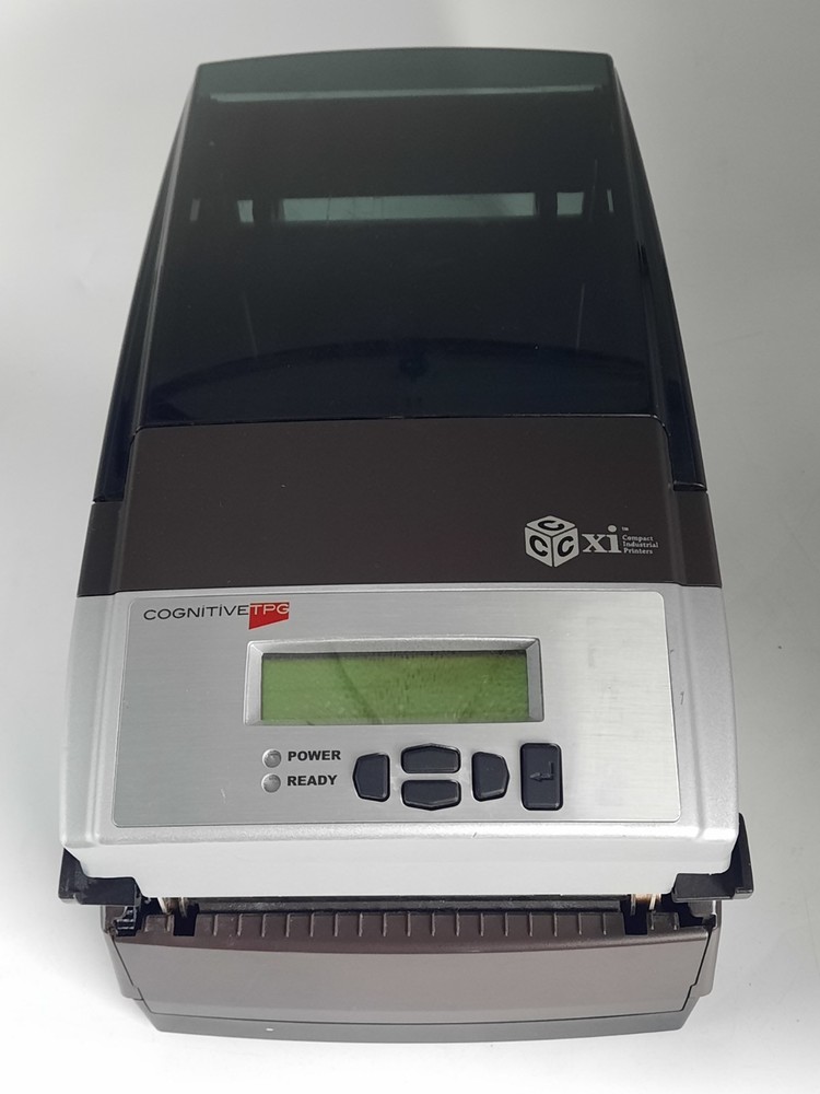 Cognitive TPG CXD4-1300 Thermal Barcode Label Printer-(UNTESTED)-FOR PARTS