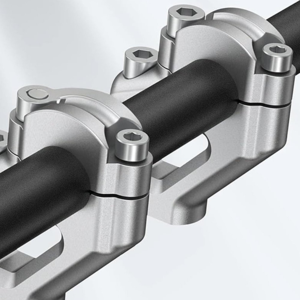 2 Pieces Handlebar Pullback Riser Improved Riding Posture Handlebar Riser Kit