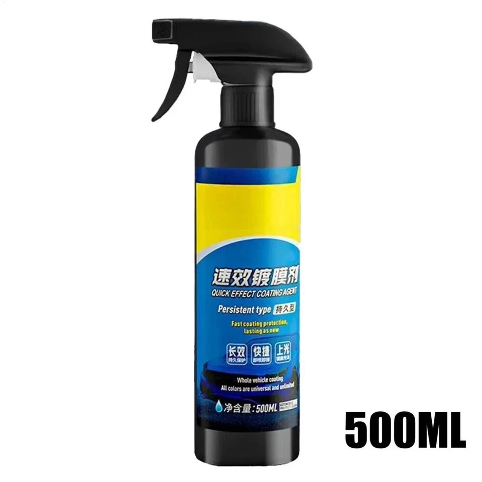 Sopami Car Coating Spray, Quick Effect Coating Agent Quickly Coat Car Wax 500ml
