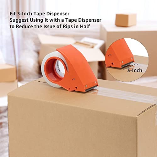 Amazon Basics Extra-Wide Packing Tape, Moving, Storage, Packing, 6-Pack