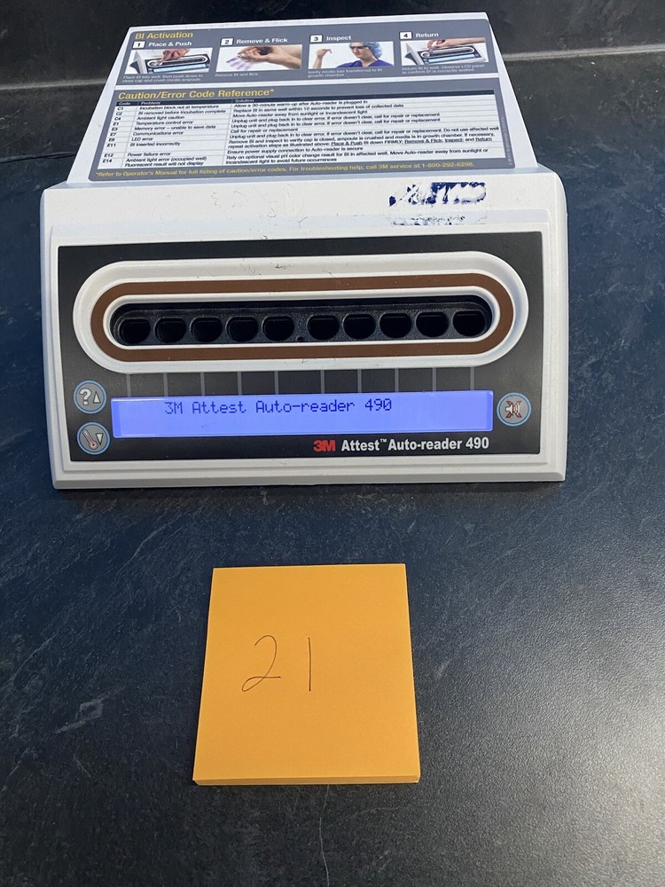 ATTEST AUTO-READER 490