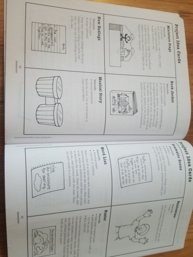 Creative Teaching Press Literature Circles Grades 3-6