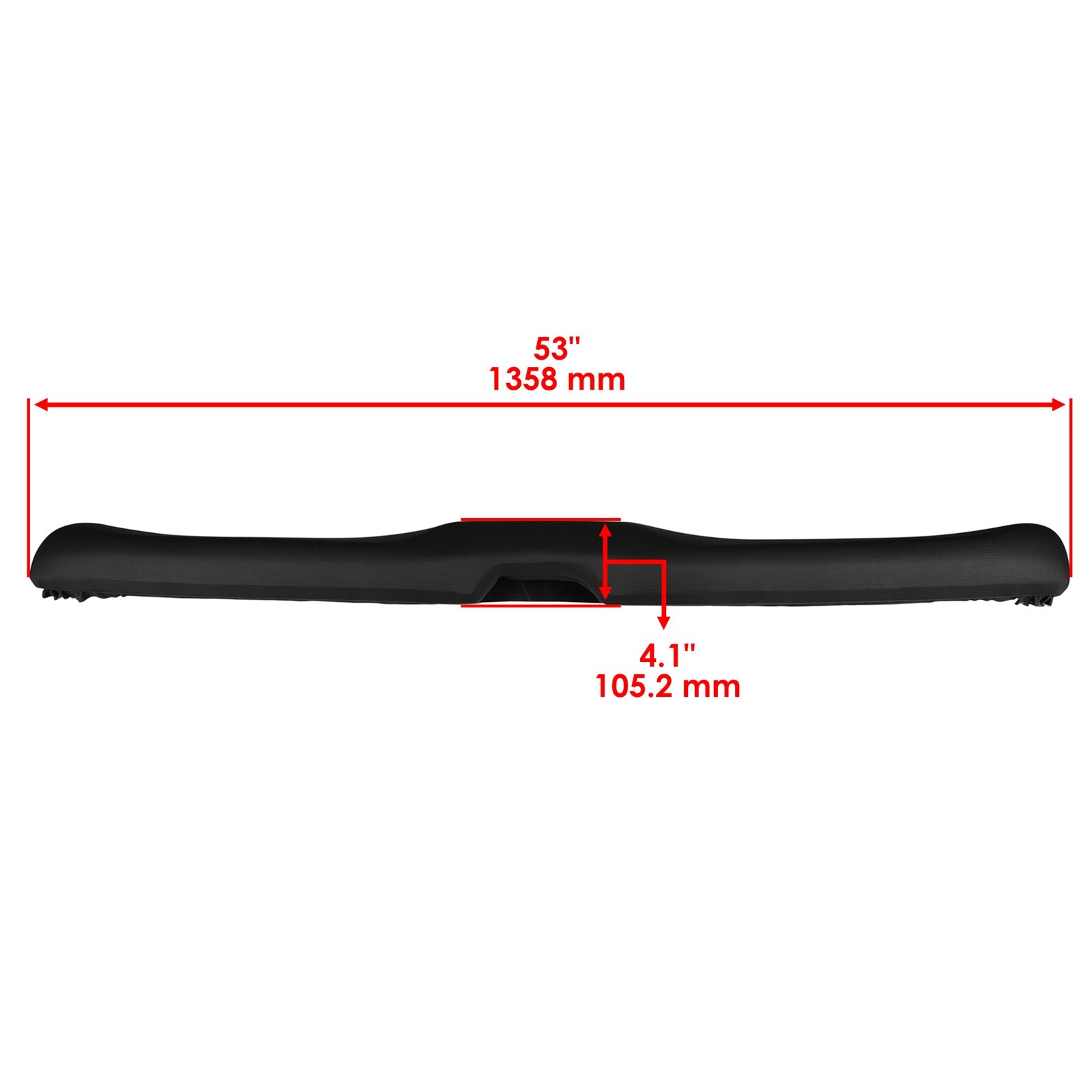 Caltric Bottom Seat For Polaris 2685380 2684266 1358mm Length NEW