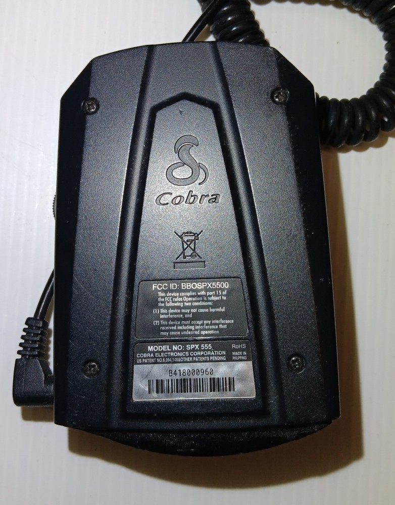 Cobra 360 Laser Radar Detector SPX 555