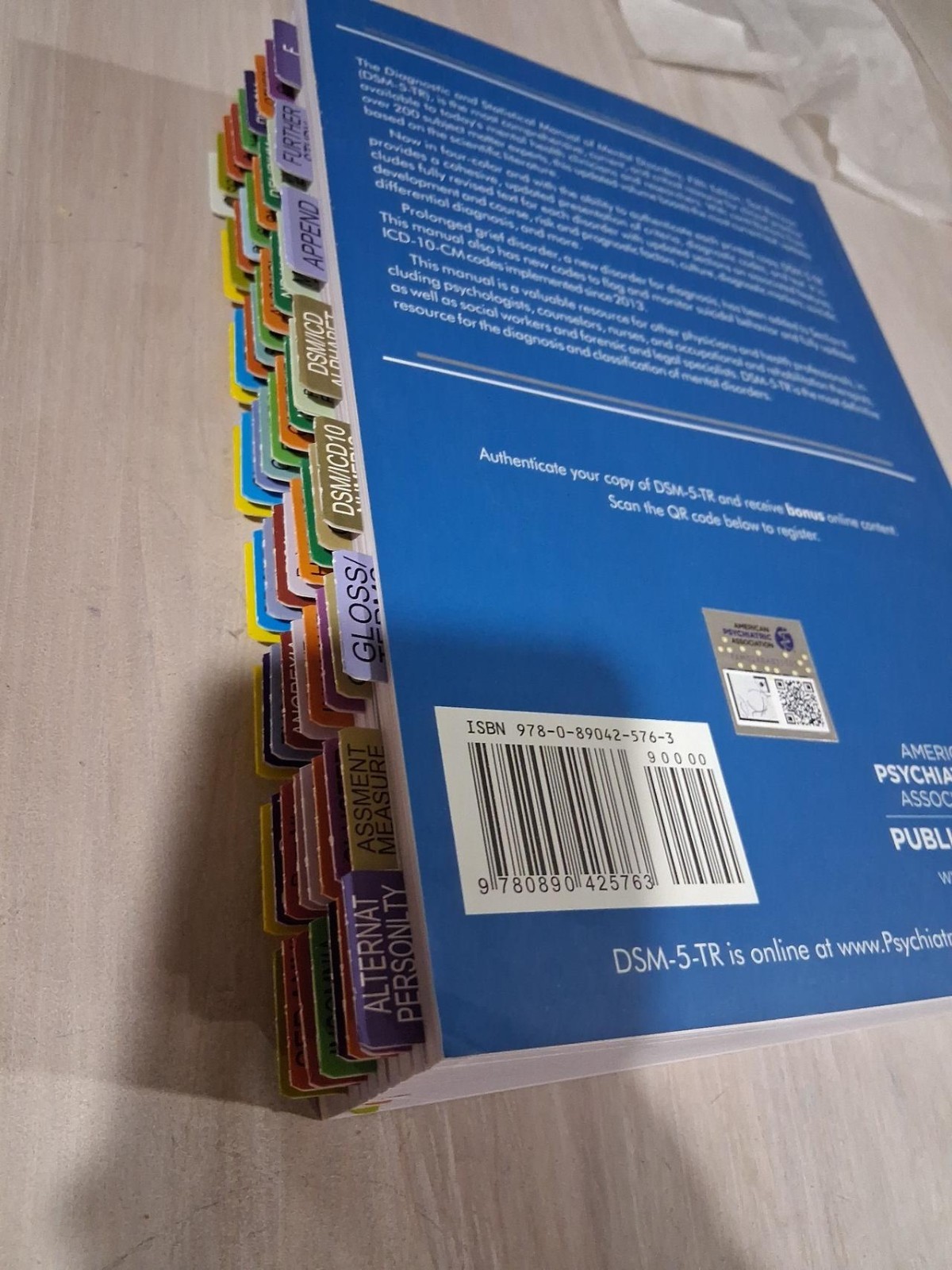 Diagnostic and Statistical Manual of Mental Disorders DSM-5-TR™ TABS INSTALLED