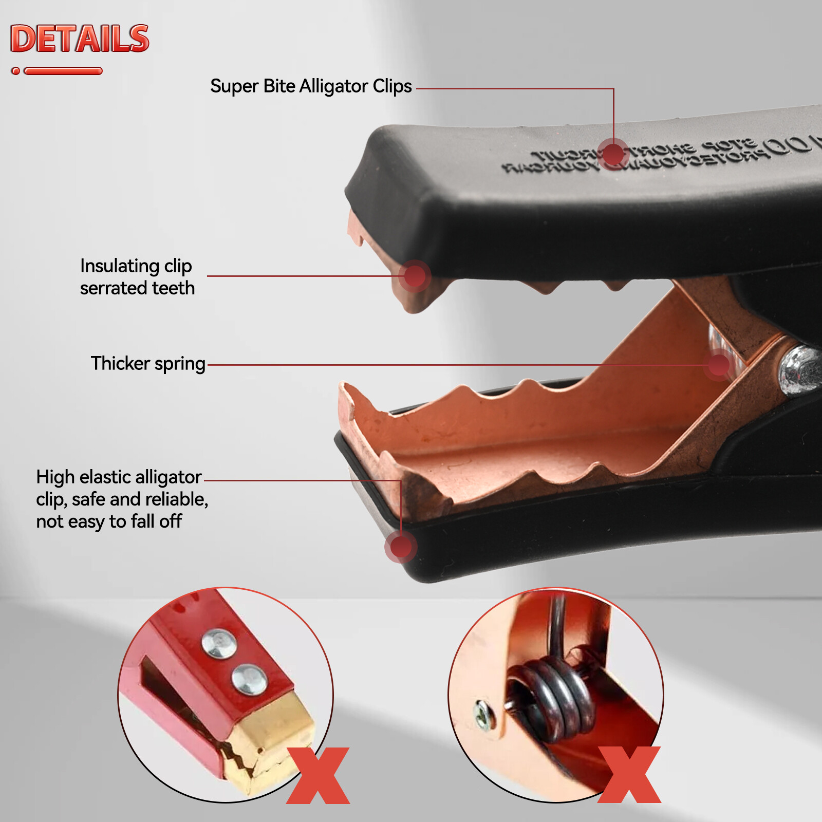 Commercial Grade Jumper Cable HEAVY DUTY Car Battery Booster Kit 4 2 GAUGE 20ft
