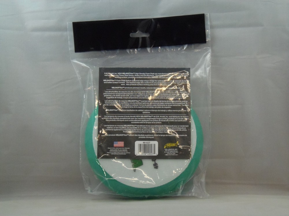 SM Arnold Velocity DX Buffing pad 7" compare to Rupes moderate surface defects