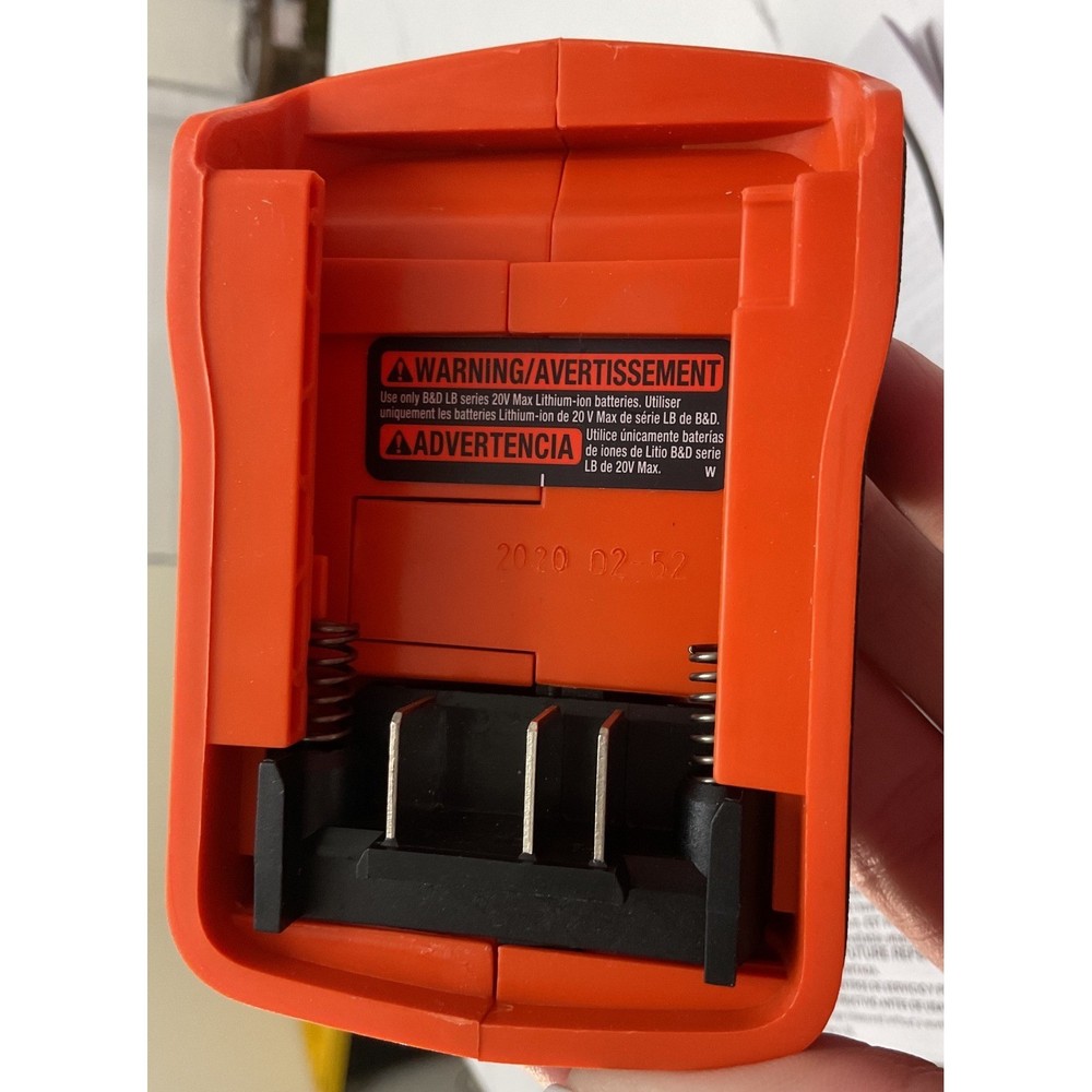 Black+Decker 20V MAX Cordless Drill Driver BDCDD120C Open Box