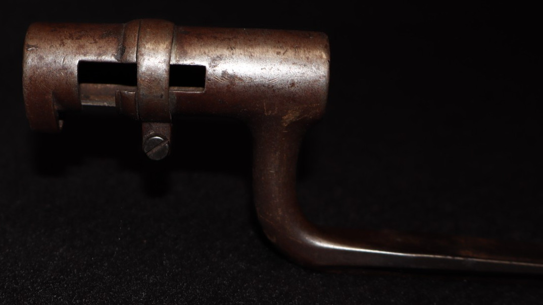 Indian Wars US Army M1873 Trapdoor Springfield Socket Bayonet U.S. Ricasso Mark