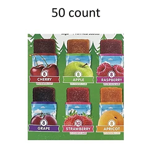 Variety Pack Fruit Leather Snacks - Cherry, Apple, Strawberry, Grape, Raspberry