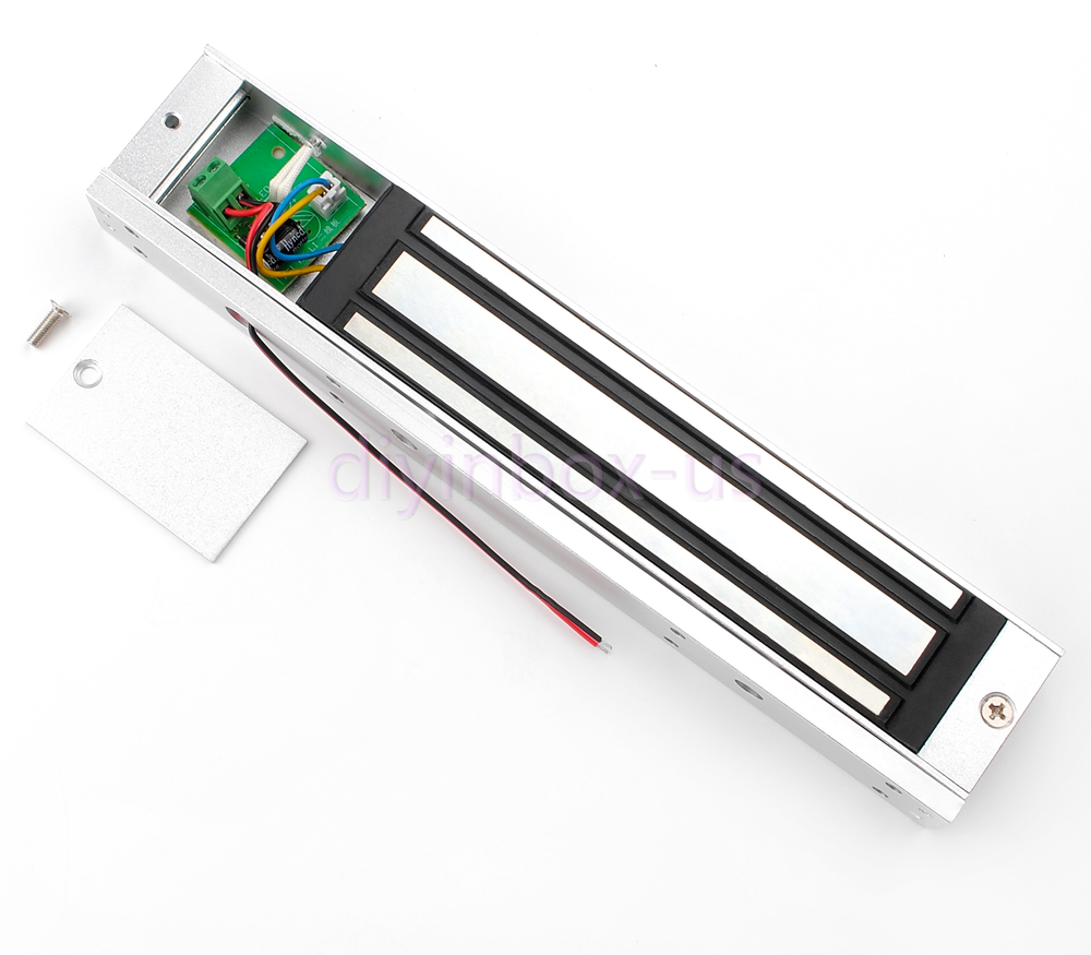 600Lbs Holding Force Electric Magnetic Lock Single Door Security System 12V